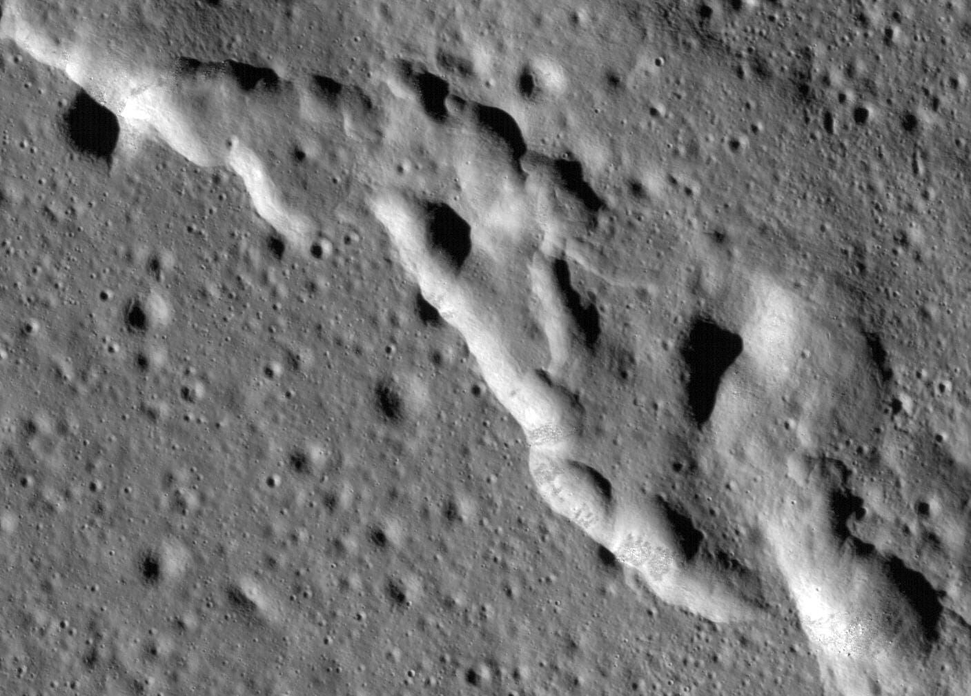 moon's surface