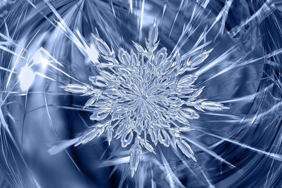 snow flake crystal